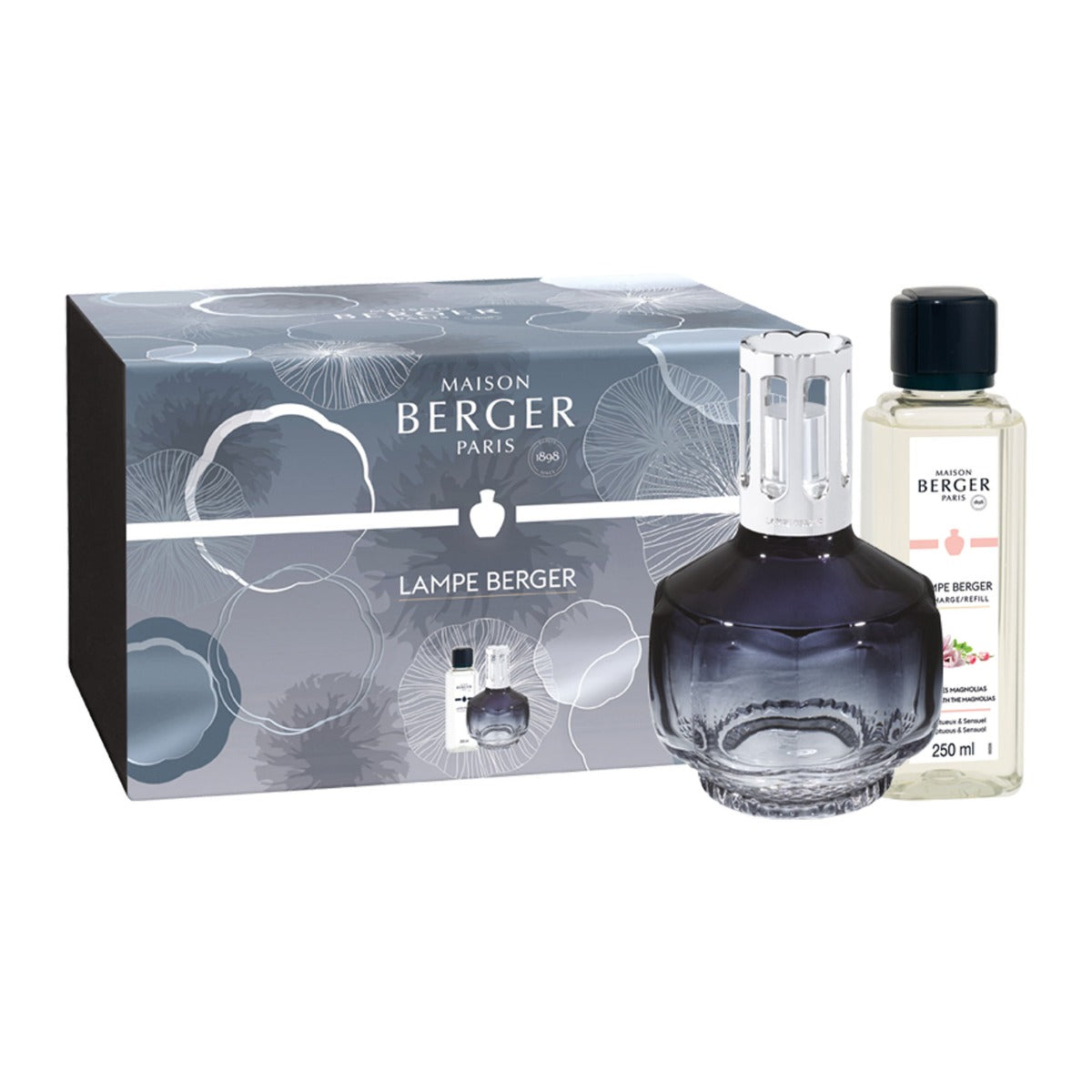Midnight Blue Molecule Lampe Berger Gift Pack – David Shuttle Ltd