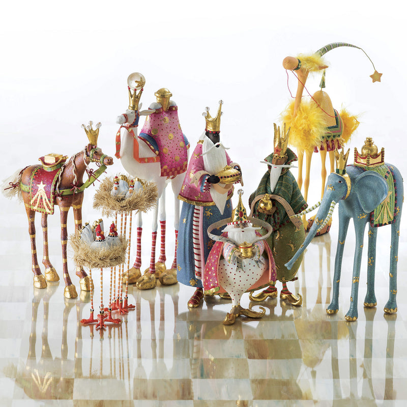 Mackenzie-Childs Patience Brewster Nativity Frank the Camel Figure