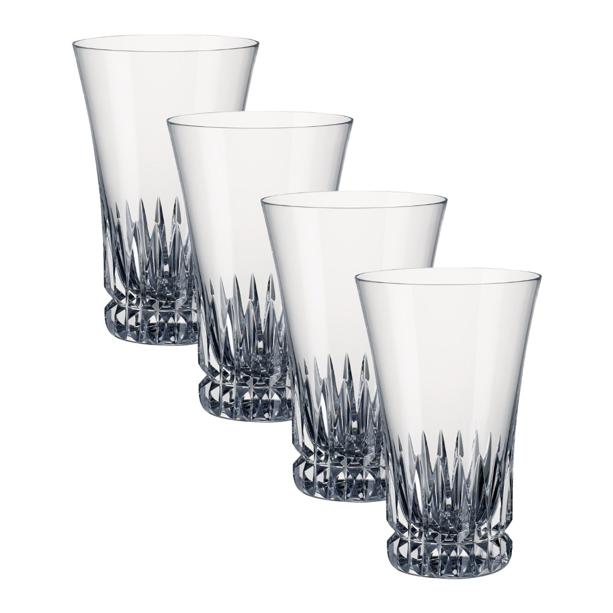 Verres à Vin Rouge Villeroy & Boch Grand Royal – Lot De 12, Cristal, 23 Cm