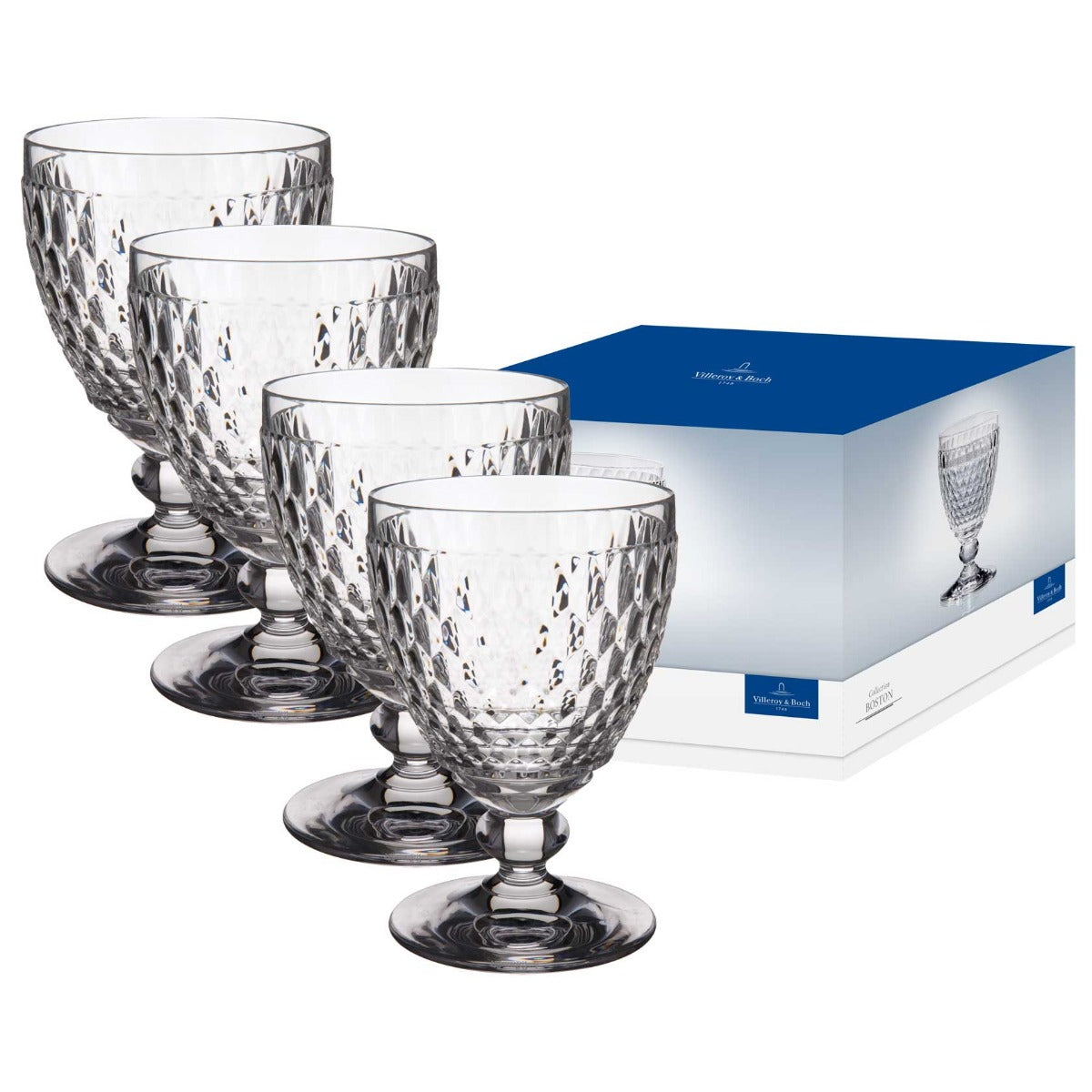 Villeroy & Boch Boston Water Tumblers, Set of 4 – David Shuttle Ltd