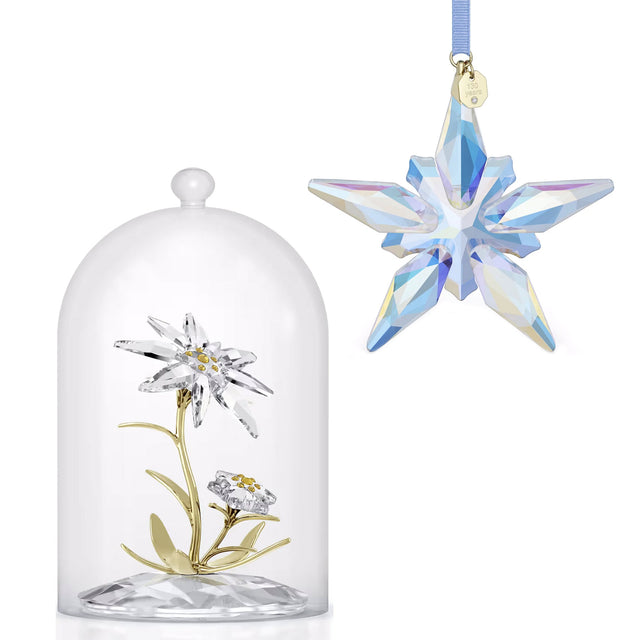 Swarovski 130th Anniversary Ornament & Jar Set