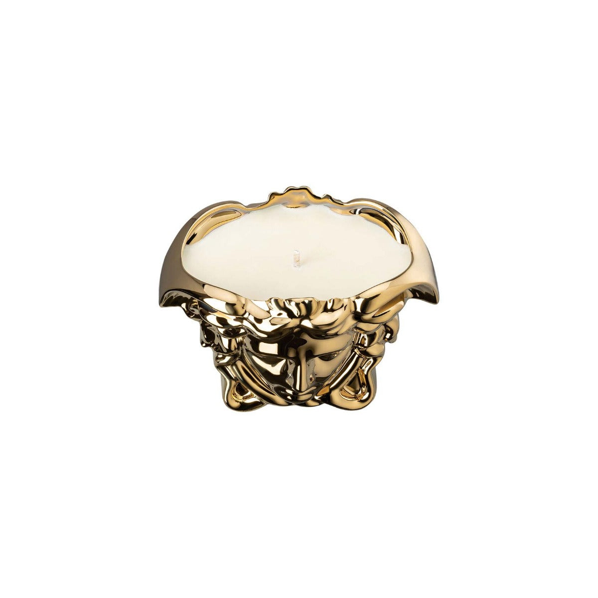 Versace Medusa Grande Gold Table Light with Scented Wax – David