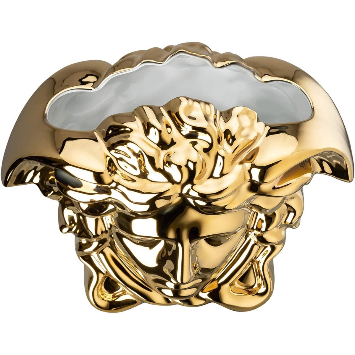 Versace Medusa Grande Gold Vase, 11 3/4 inch – David Shuttle Ltd