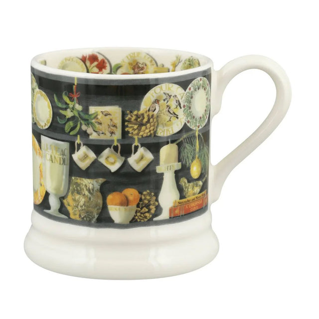 Emma Bridgewater Christmas Dresser 1/2 Pint Mug