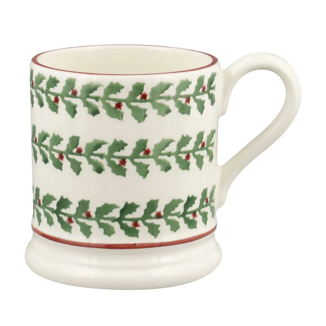 Emma Bridgewater Tiny Holly 1/2 Pint Mug