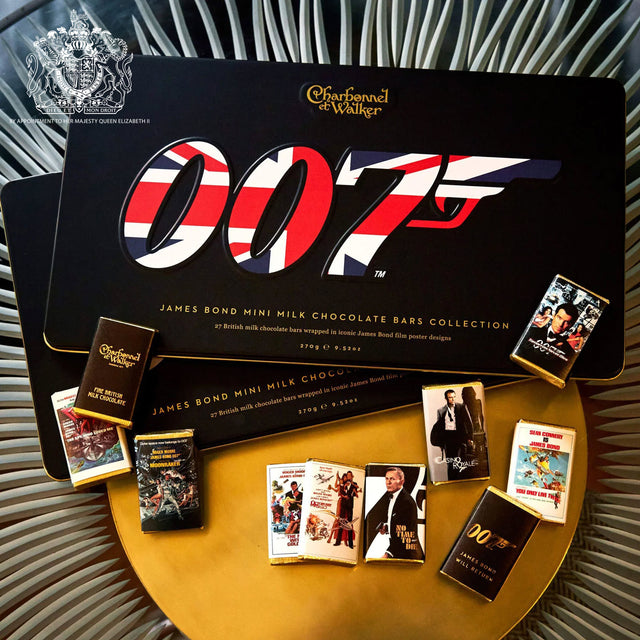 Charbonnel et Walker 007 James Bond Mini Milk Chocolate Collectors Tin