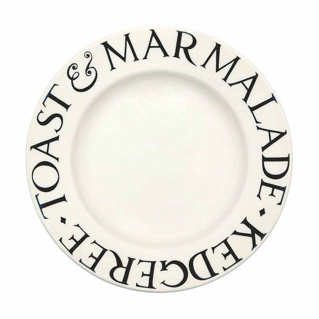 Emma Bridgewater Black Toast 8 1/2" Dessert Plate