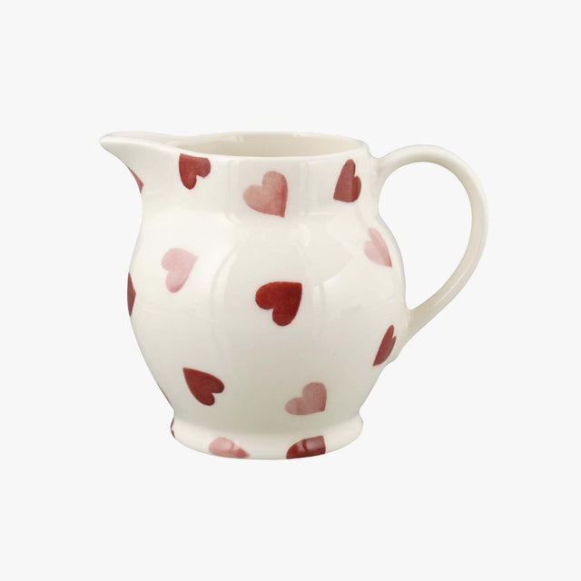 Emma Bridgewater Pink Hearts 1/2 Pint Jug
