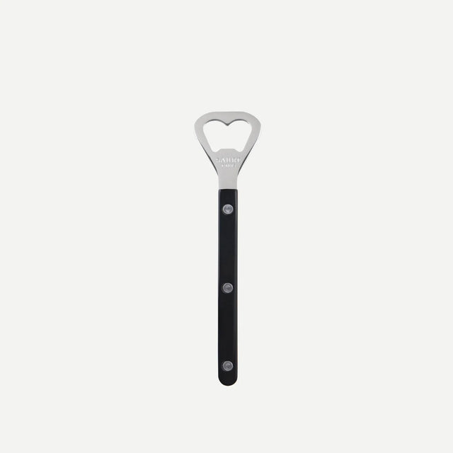 Sabre Bistrot Shiny Solid Black 15cm Bottle Opener