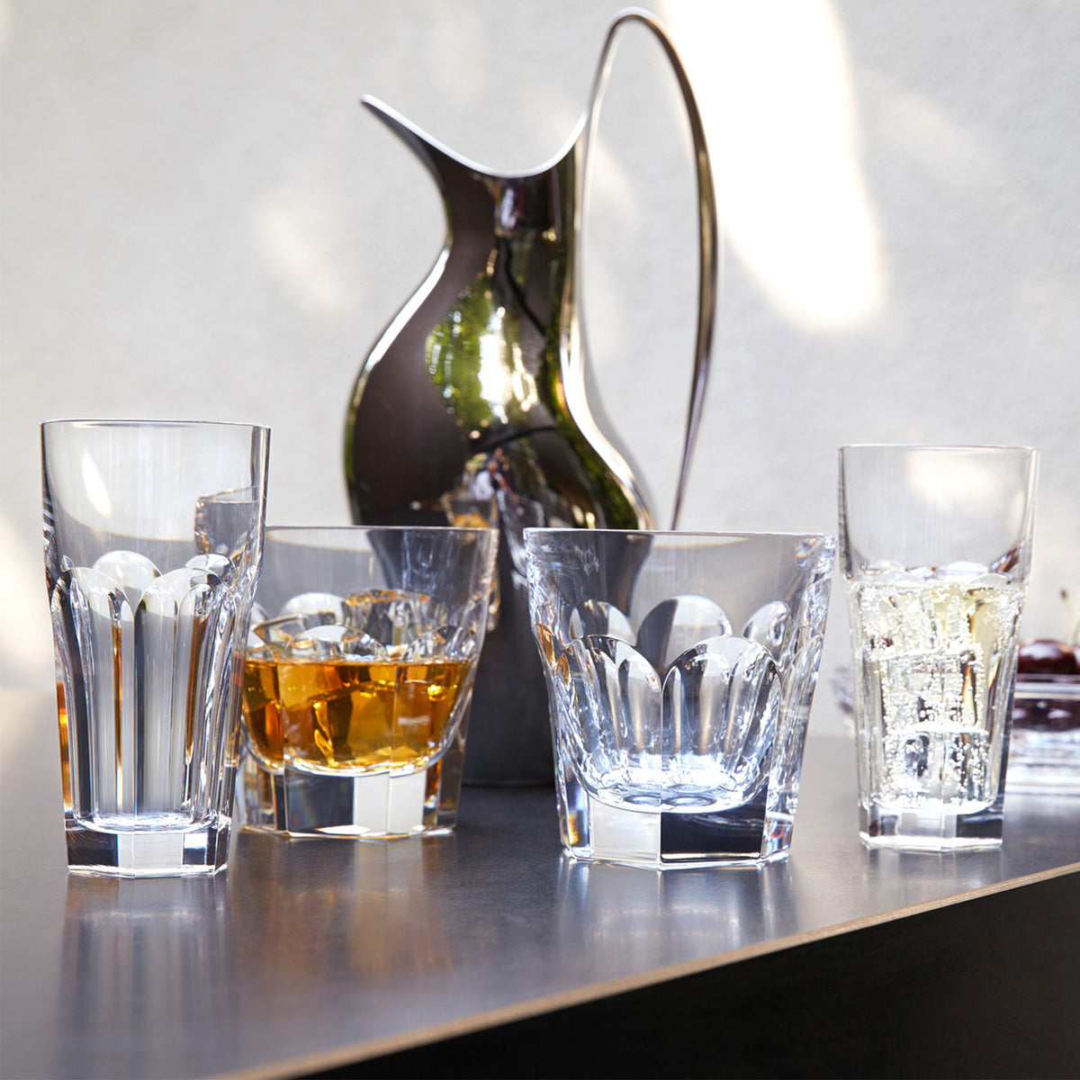 Baccarat HARCOURT vase200 超レア品 Baccarat Harcourt Gold Straight Vase | Neiman Marcus