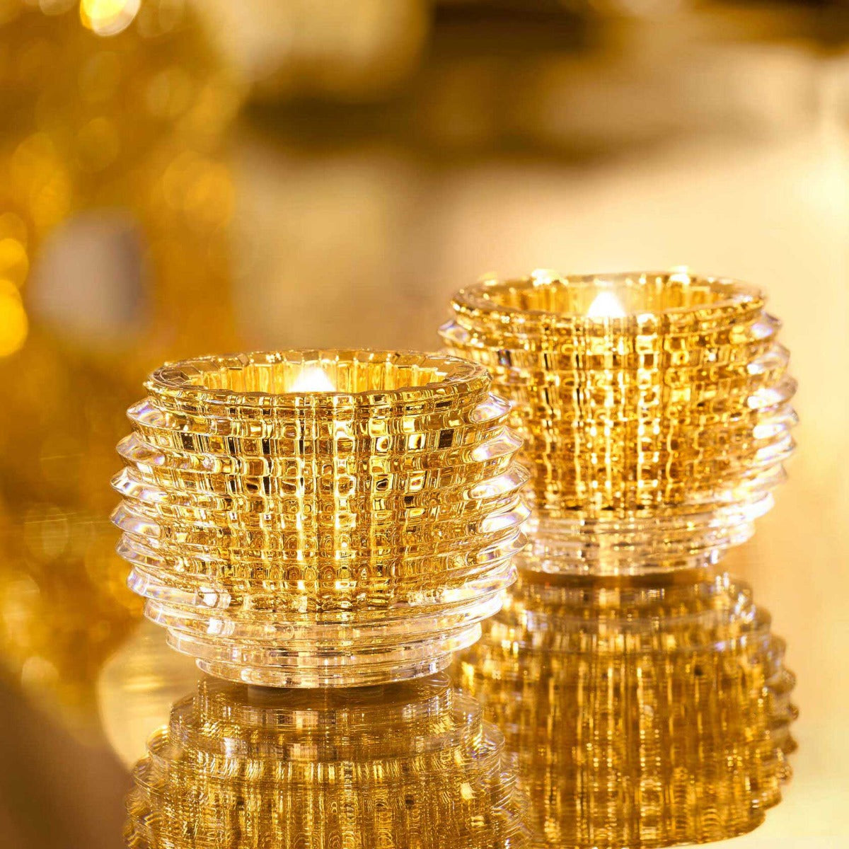 Baccarat Eye Gold Votive, Set of 2 – David Shuttle Ltd