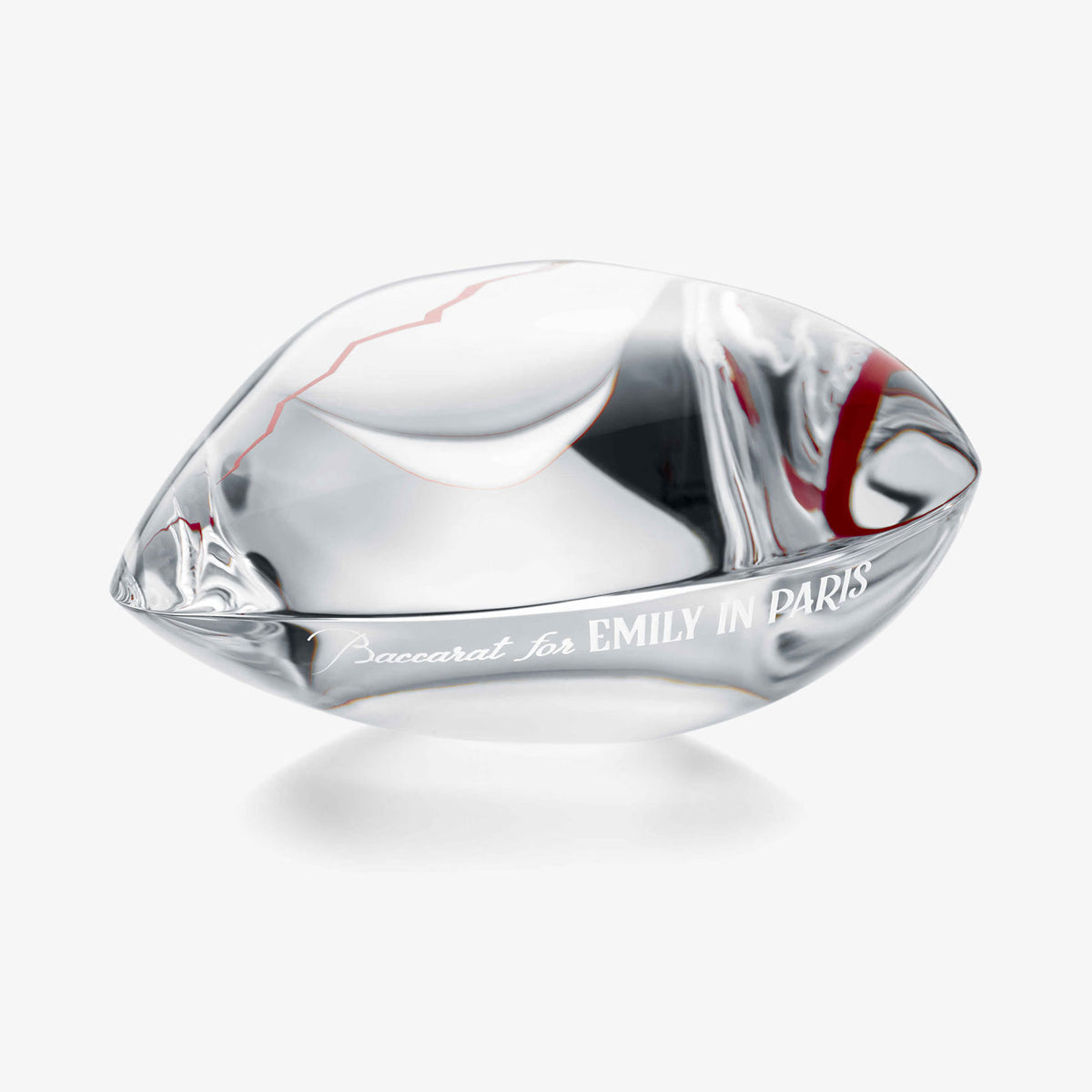 Baccarat Crystal Coeur Cupid Heart, Red – David Shuttle Ltd
