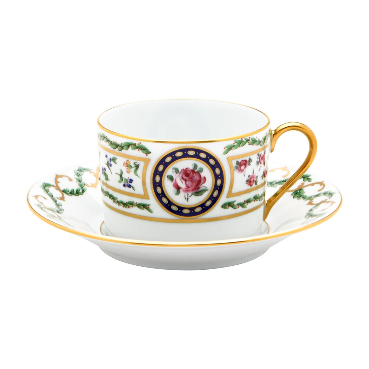 Haviland Louveciennes Tea Cup and Saucer – David Shuttle Ltd