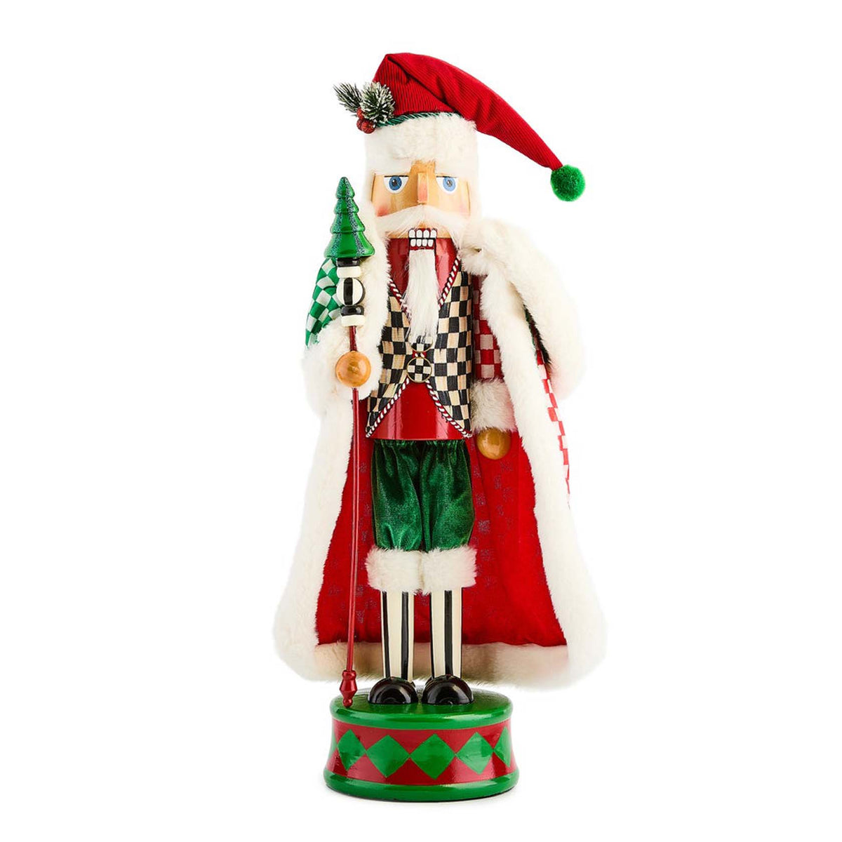 Mackenzie-Childs Check It Out Nutcracker – David Shuttle Ltd