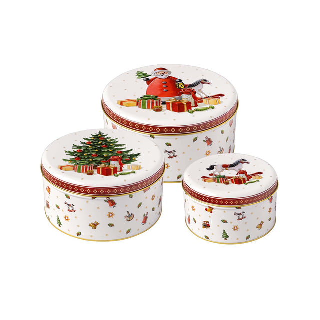 Villeroy & Boch Winter Collage Biscuit Box Set