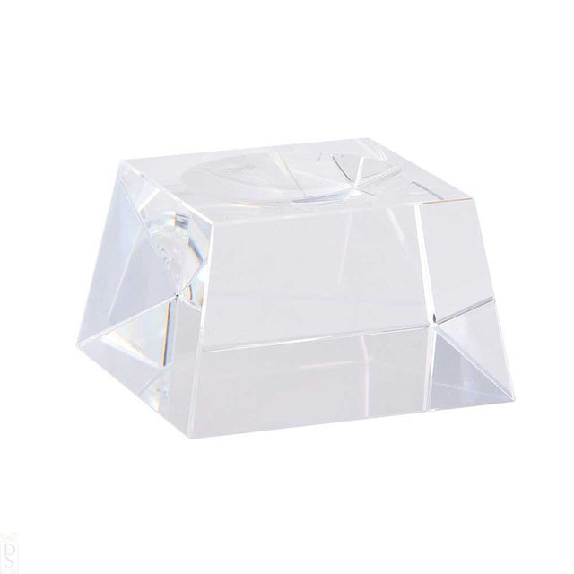 Clear Crystal 4.5 Inch Globe Stand