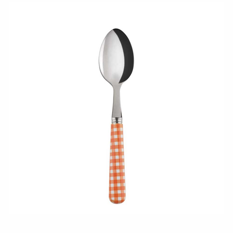 Sabre Gingham Orange 16cm Tea Spoon