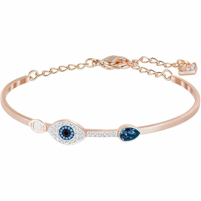 Swarovski Duo Evil Eye Bangle, Medium 5171991