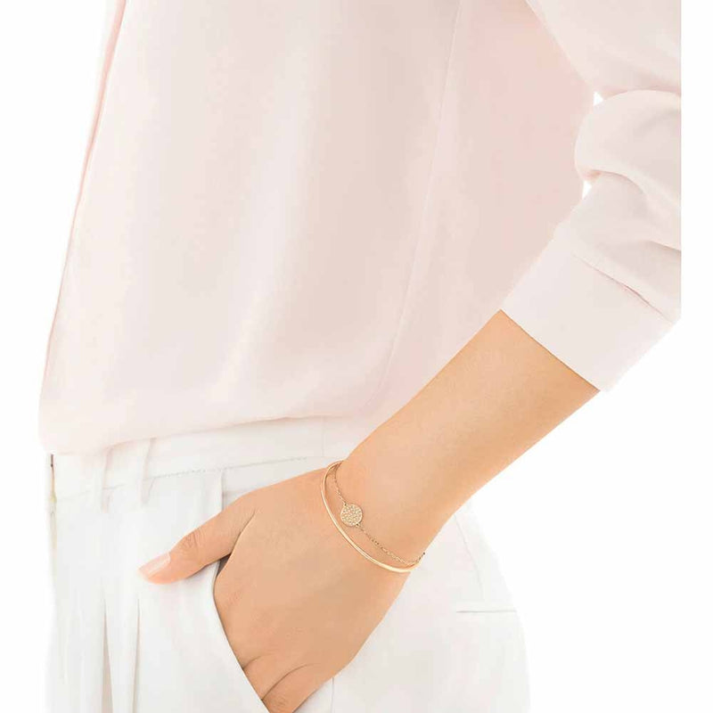 Swarovski Ginger Rose Gold Bangle