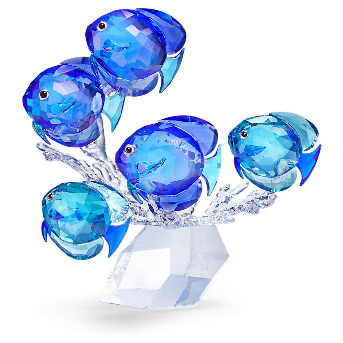 SWAROVSKI スワロフスキー ファイティングフィッシュ ブ 青い 魚　廃盤 Swarovski School Of Fish – David Shuttle Ltd