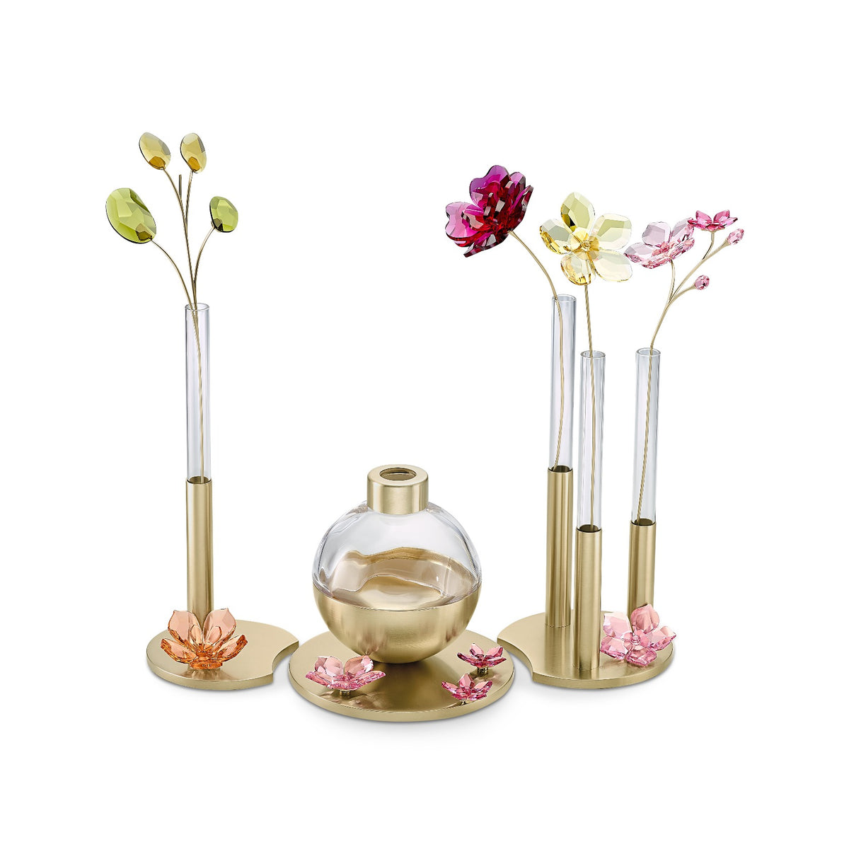 スワロフスキー Garden Tales ローズ ボール オーナメント❤ Amazon.com: SWAROVSKI Garden Tales Hibiscus Ball Holiday Ornament