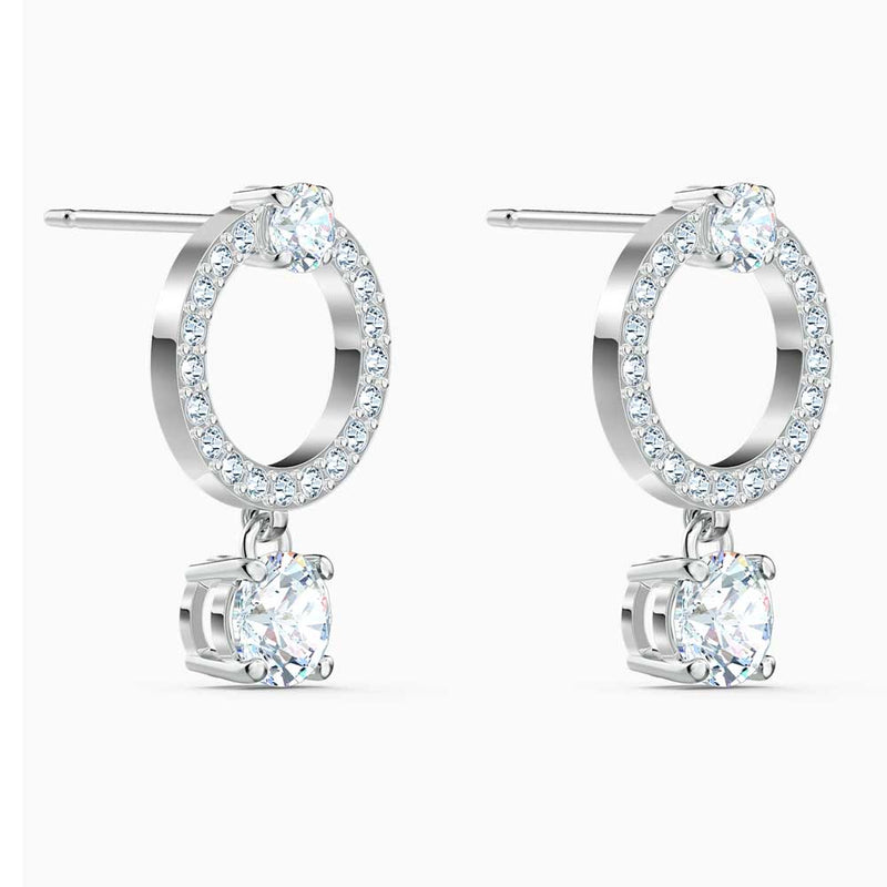 Swarovski Attract Circle Pierced Earrings