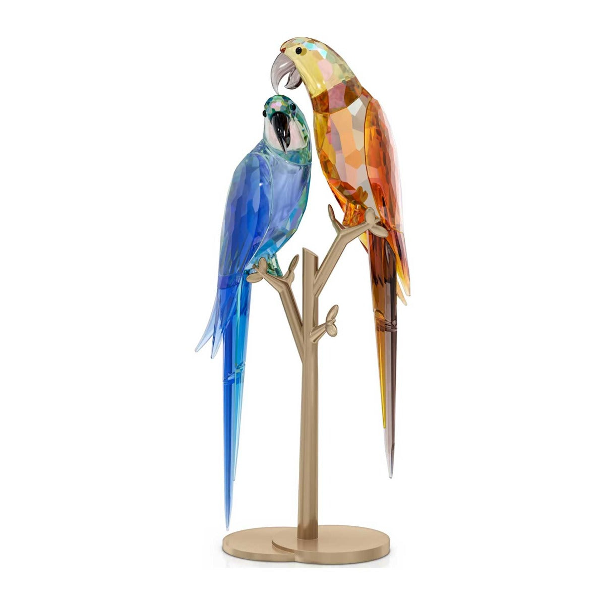Swarovski Jungle Beatsオウム Bell & Brio 置物 Swarovski Jungle Beats Parrot Couple Bell & Brio – David Shuttle Ltd