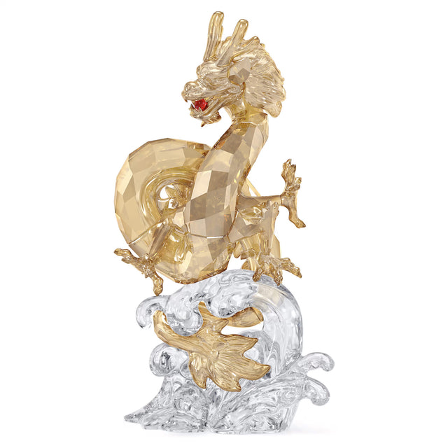 Swarovski Asian Symbols Golden Dragon