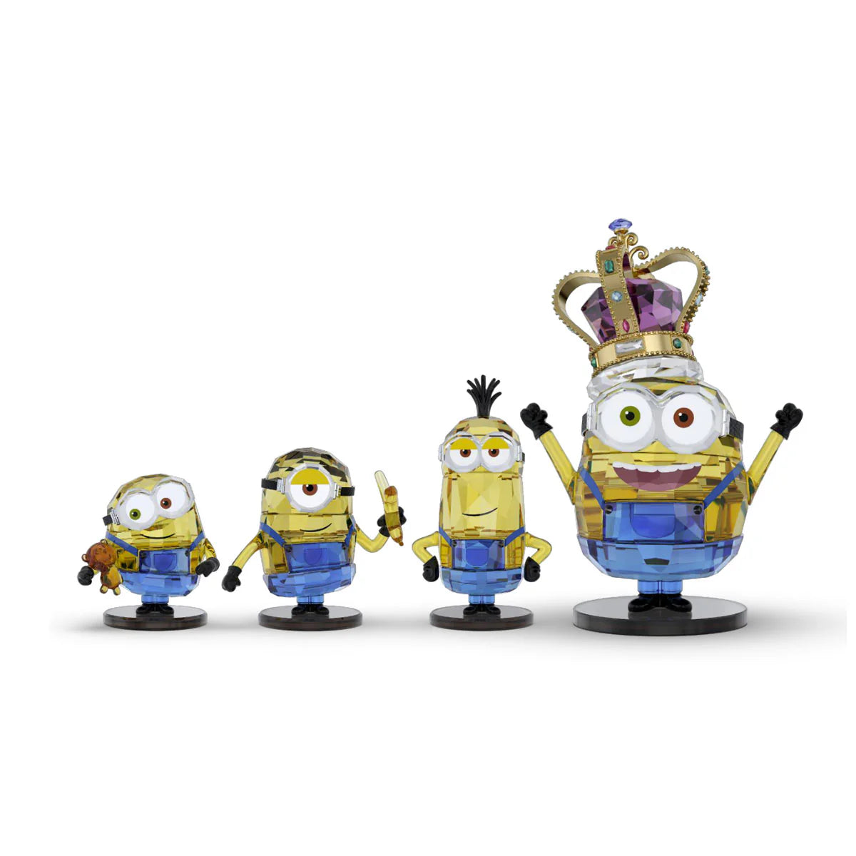 Swarovski Minions, Set of 4 – David Shuttle Ltd