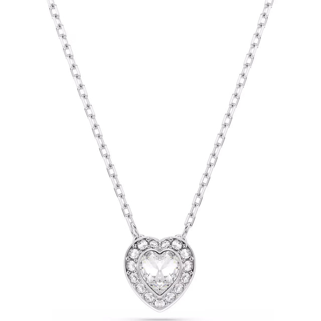 Swarovski x Ariana Grande Capsule Angelic Pendant, White, Rhodium Plated