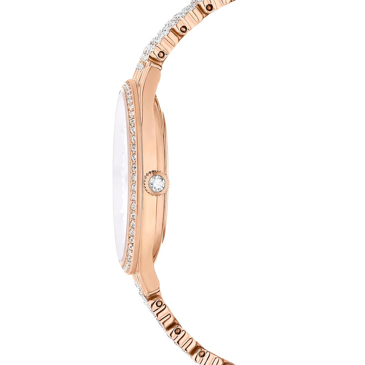 Swarovski Attract watch, Swiss Made, Metal bracelet, Rose gold