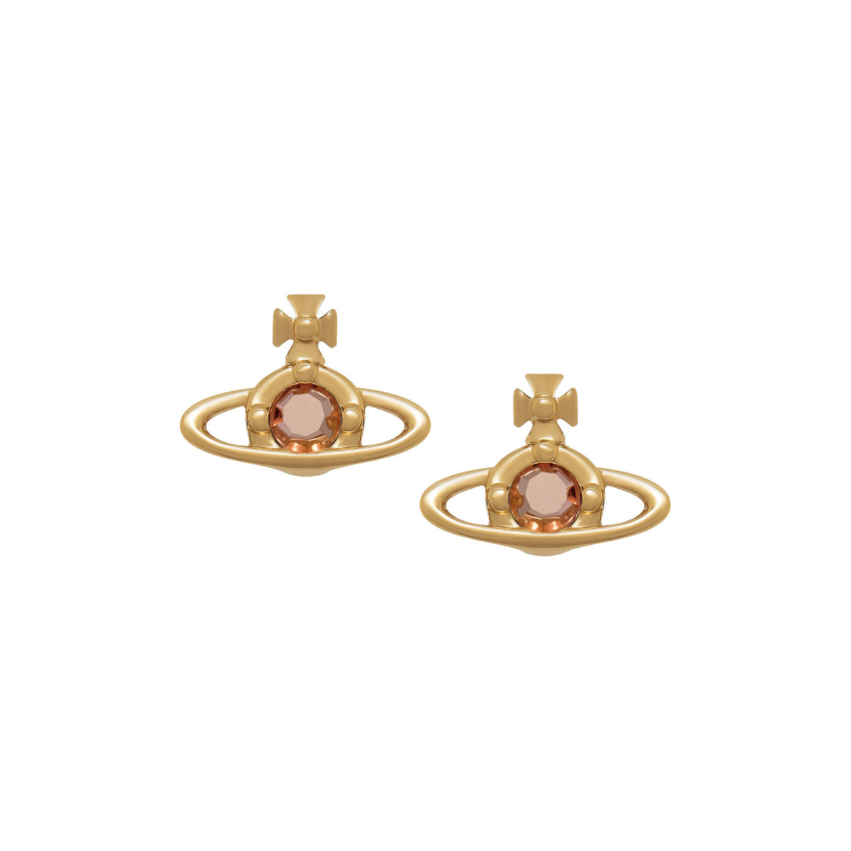 アクセサリーその他 Vivienne Westwood Vivienne Westwood Nano Solitaire Women's E Nano Solitaire Earrings in GOLD-VITRAIL-MEDIUM-Crystal