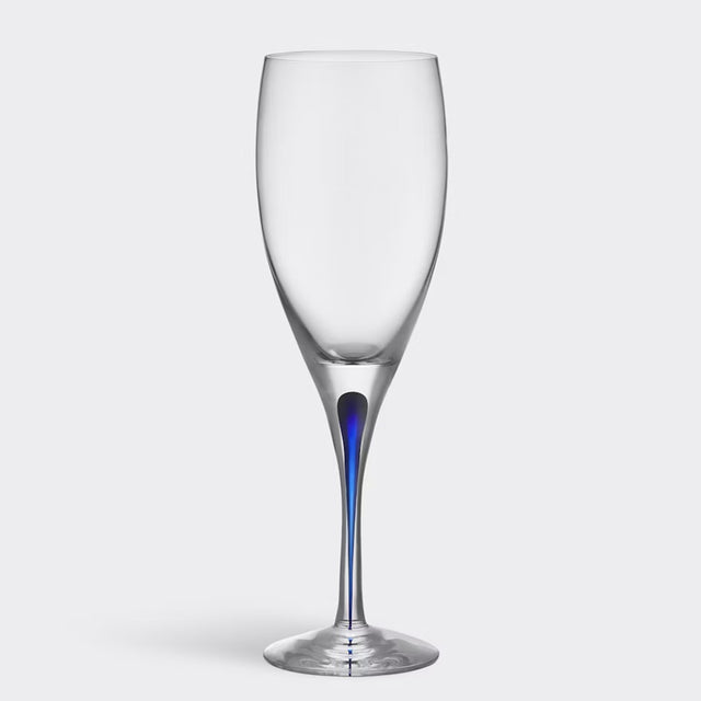 Orrefors Intermezzo Blue Wine 32cl Glass