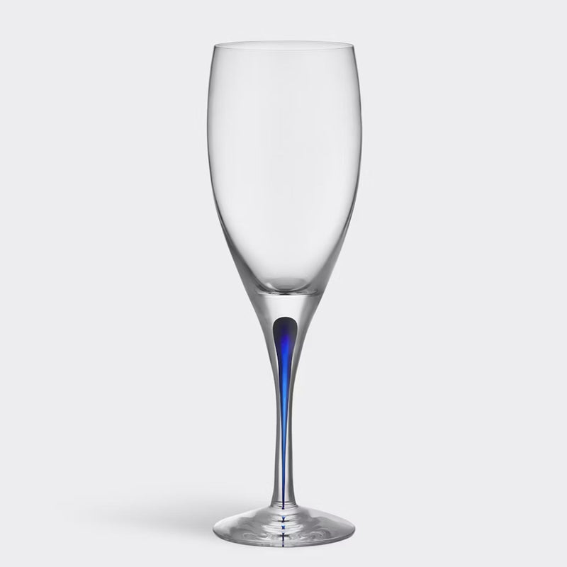 Orrefors Intermezzo Blue Wine 32cl Glass
