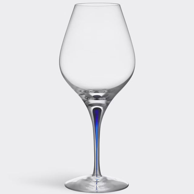 Orrefors Intermezzo Blue Aroma Wine Tasting 62cl Glass