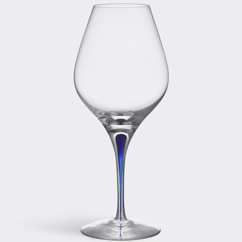 Orrefors Intermezzo Blue Aroma Wine Tasting 62cl Glass