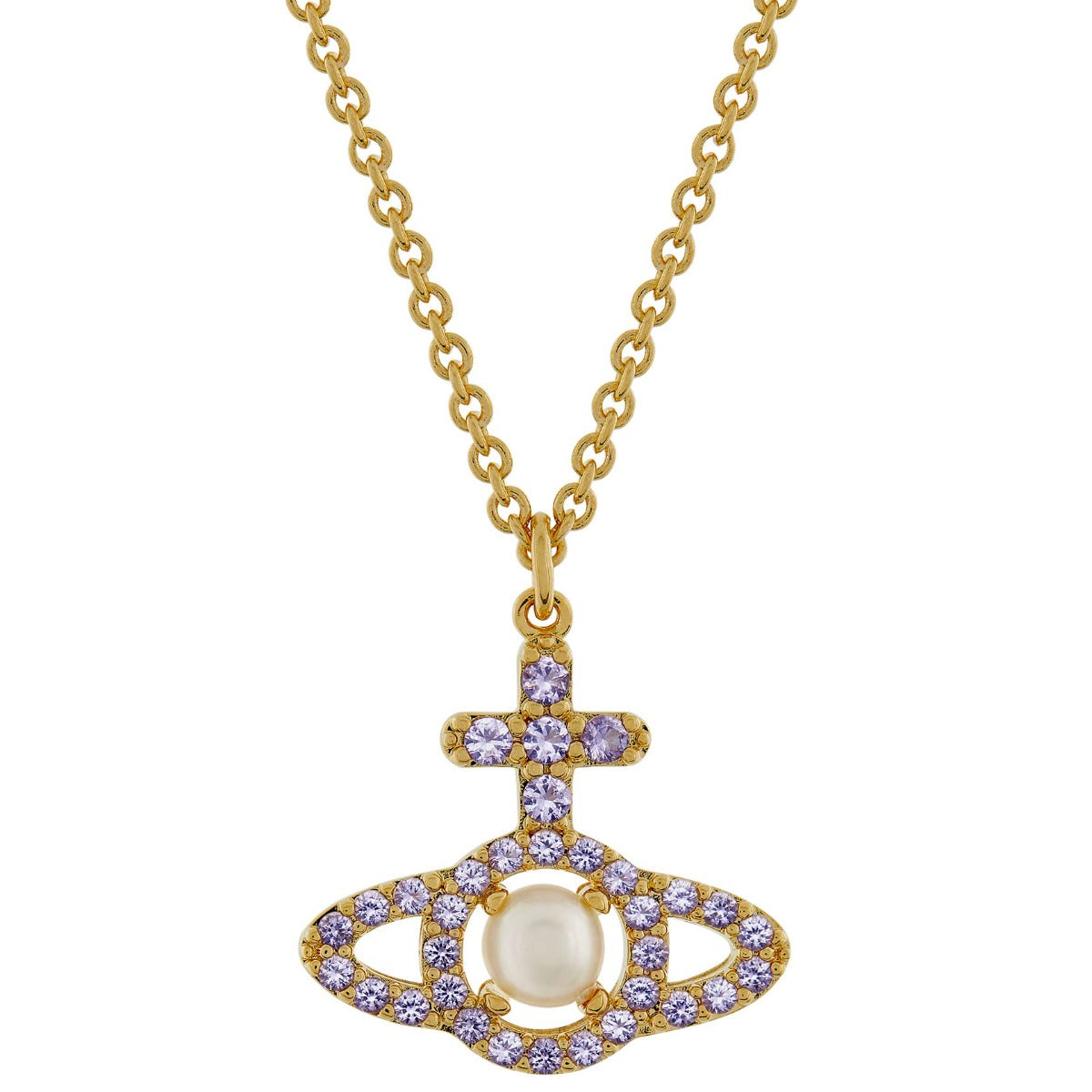 VivienneWestwood OLYMPIA PEARL ネックレス Vivienne Westwood Olympia Pearl Necklace | Silver | FARFETCH