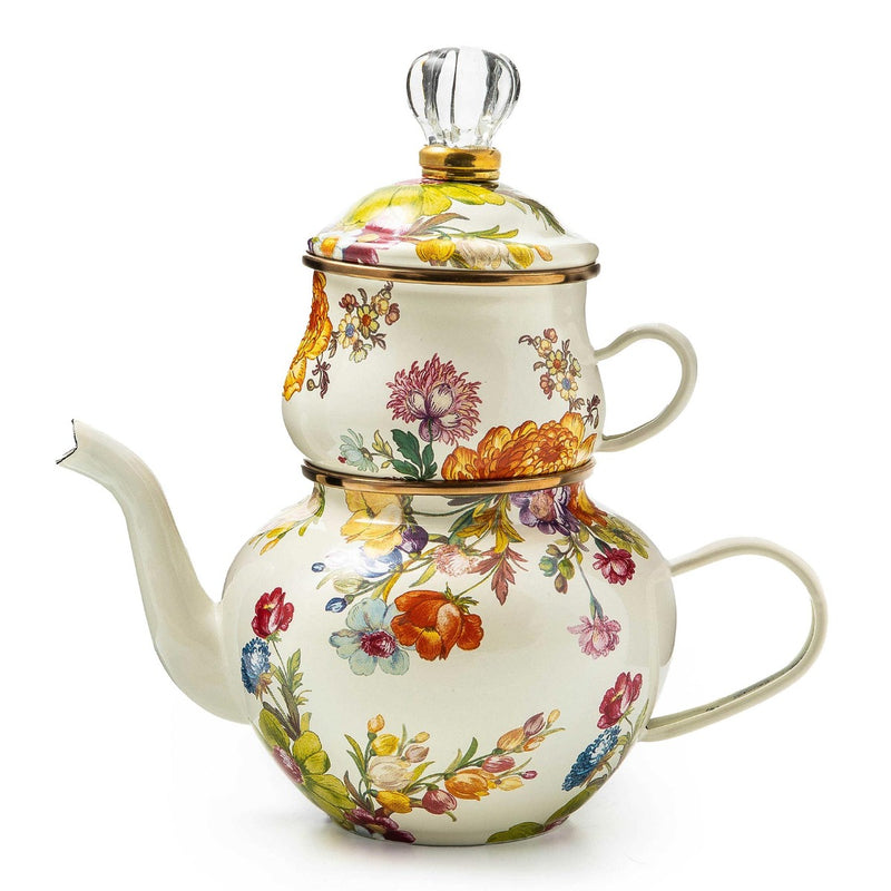 Mackenzie-Childs White Flower Market High Tea