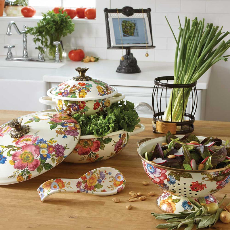 Mackenzie Childs Flower Market Spoon Rest #5