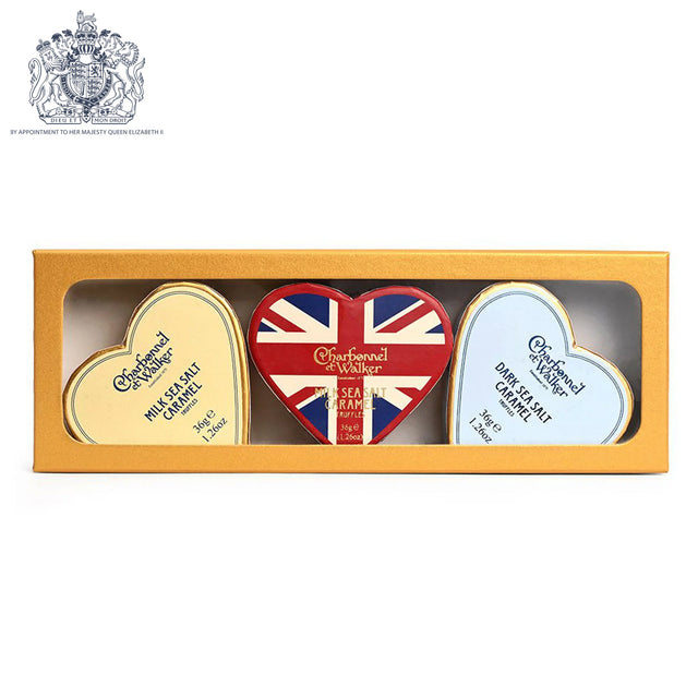 Charbonnel et Walker Mini Heart Trio Gift Set