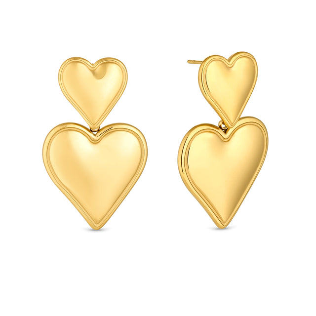 Amori Audrey Love Earring Gold