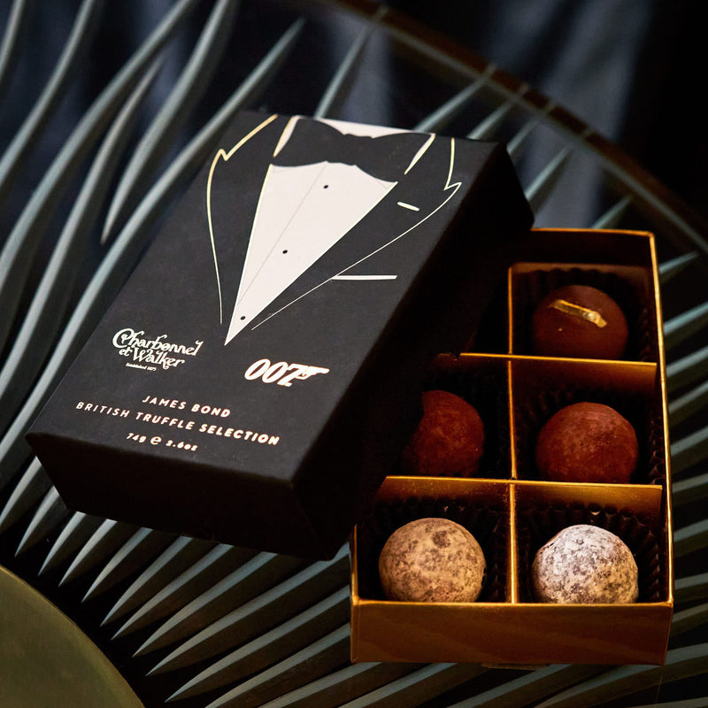 Charbonnel et Walker 007 James Bond Black Tie Truffle Selection Box
