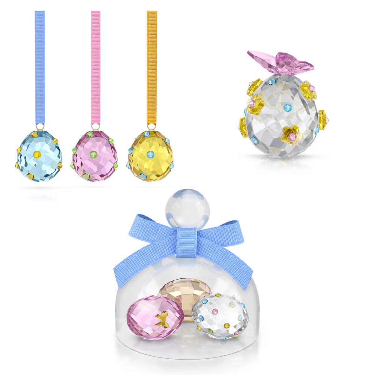 Swarovski Idyllia Easter Egg Set – David Shuttle Ltd