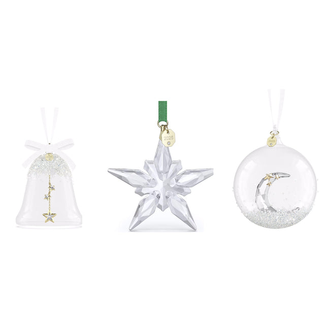 Swarovski Annual Edition 2025 Star, Bell & Ball Set