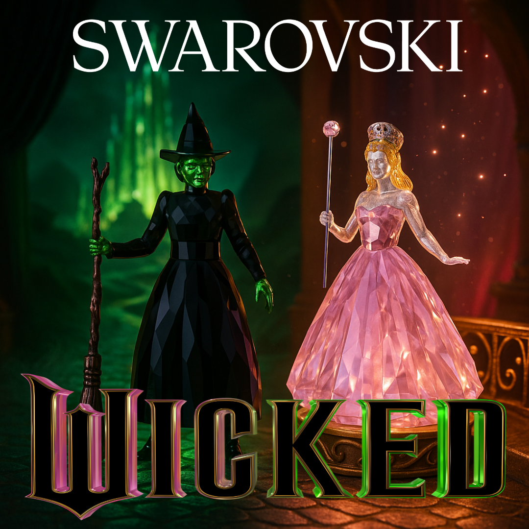 Swarovski Wicked Glinda & Elphaba – David Shuttle Ltd