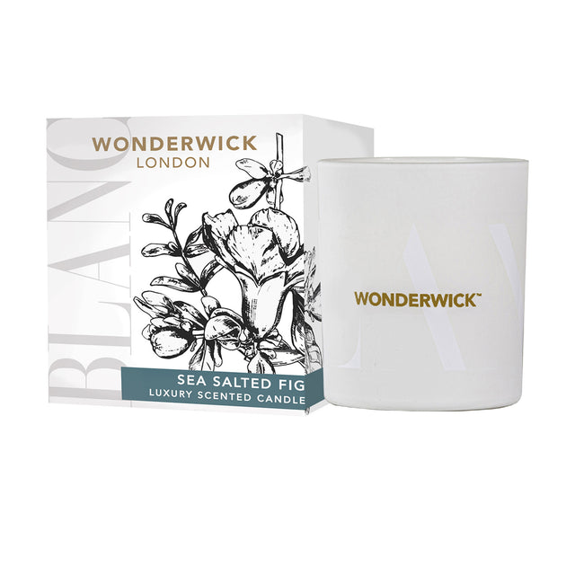 Wonderwick Blanc Sea Salted Fig Glass Candle