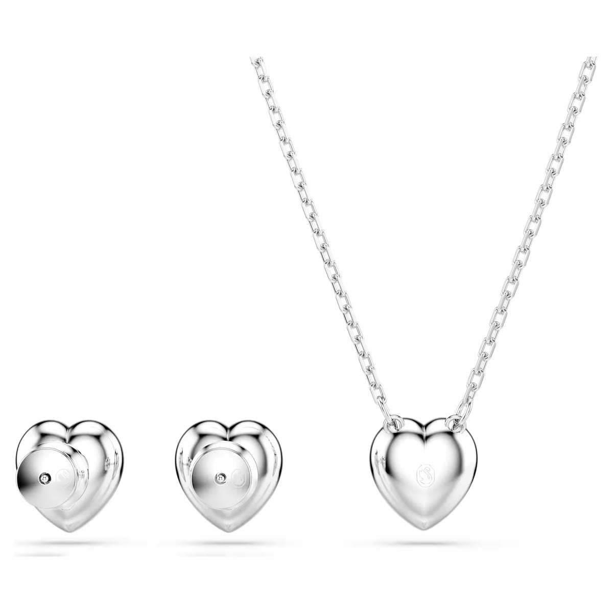 Swarovski Capsule Angelic Jewellery Set, White, Rhodium Plated