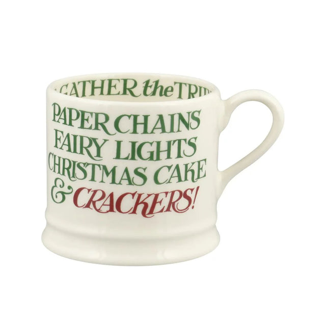 Emma Bridgewater Christmas Toast Crackers Small Mug
