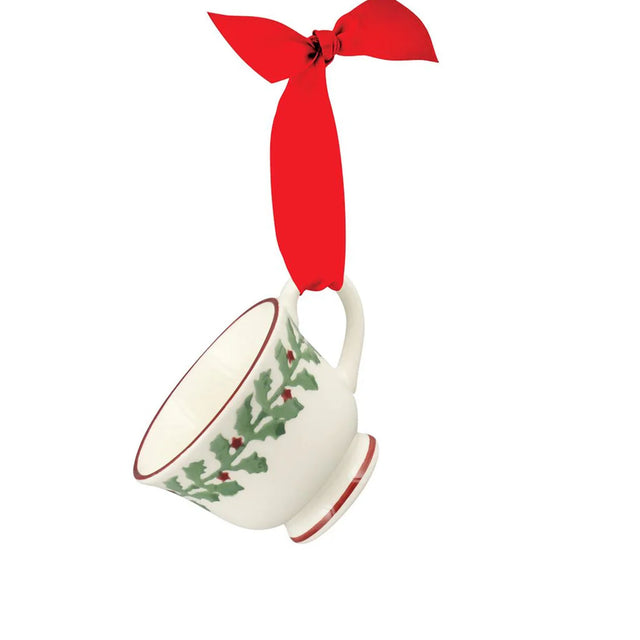 Emma Bridgewater Tiny Holly Tiny Teacup (Boxed)