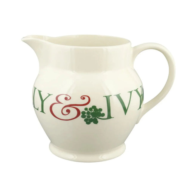 Emma Bridgewater Christmas Toast Holly & Ivy 3 Pint Jug